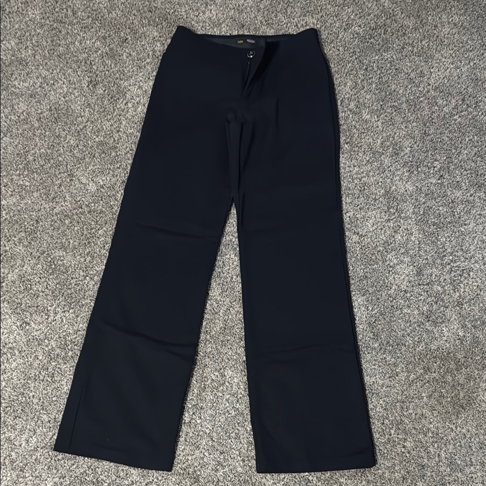 Black Wide-Leg Trousers